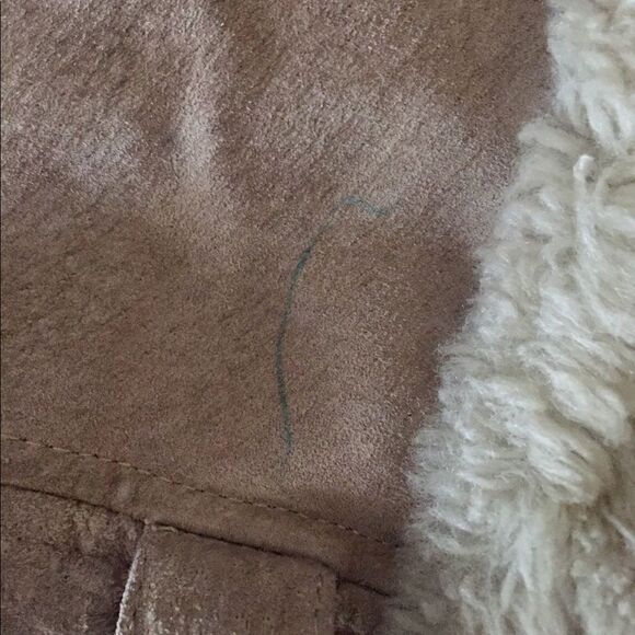 Warm leather jacket by Steve Madden size large - Picture 5 of 5